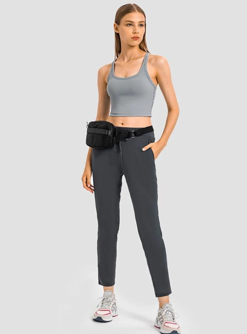 Cropped top acolchoado para Yoga