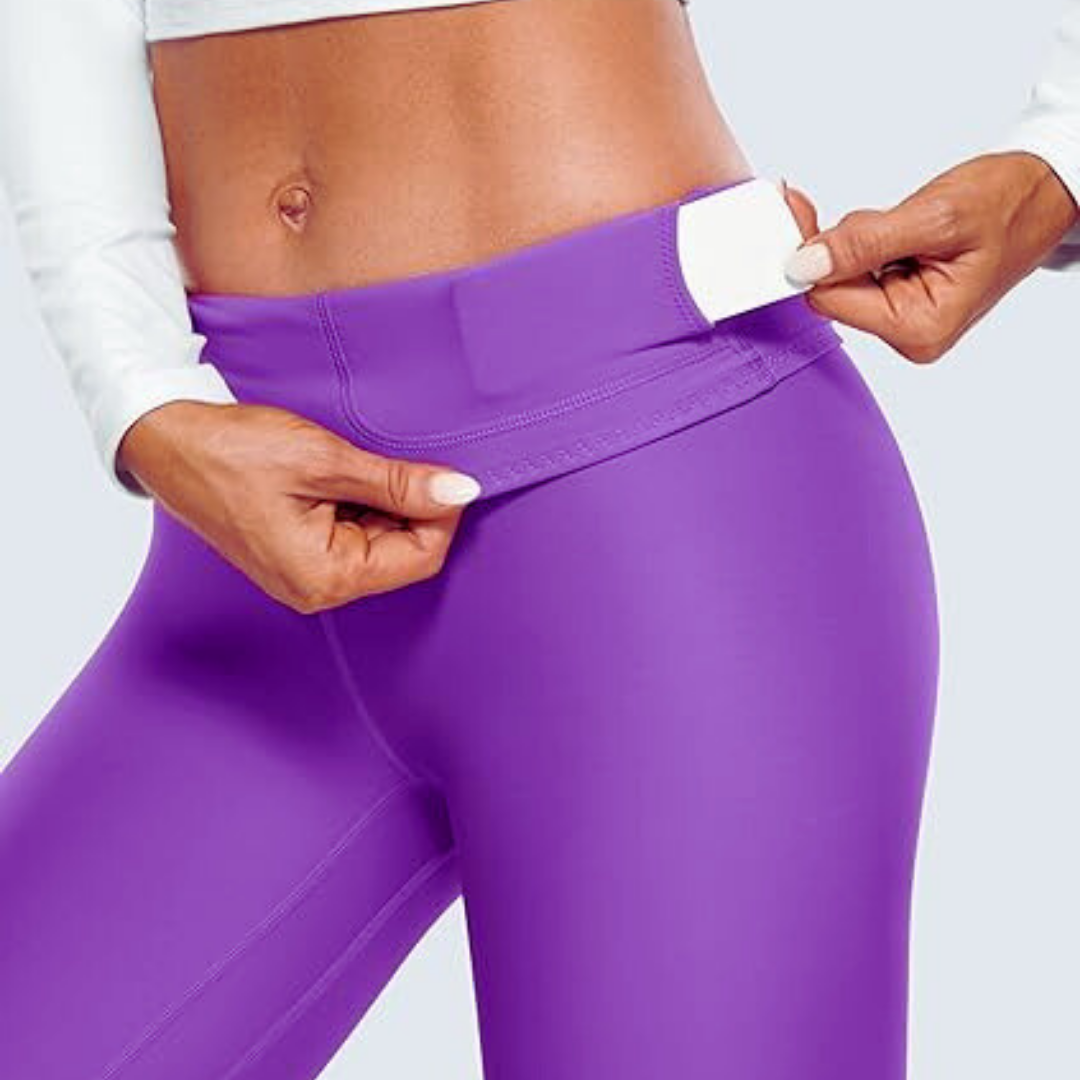 Calça feminina Crz Yoga outono inverno lã térmica