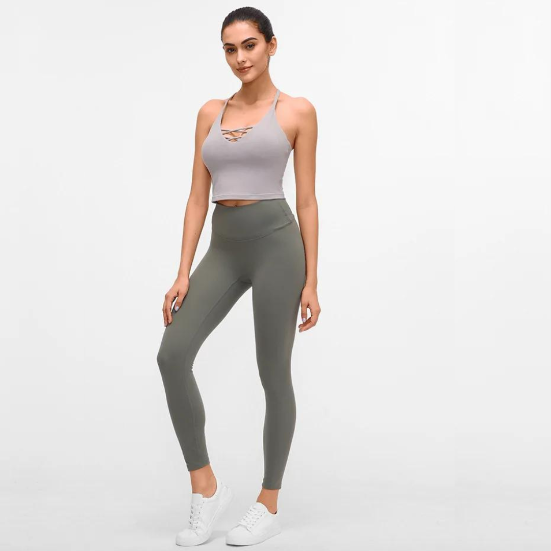 Calça Legging Asana Cintura elástica sem costura