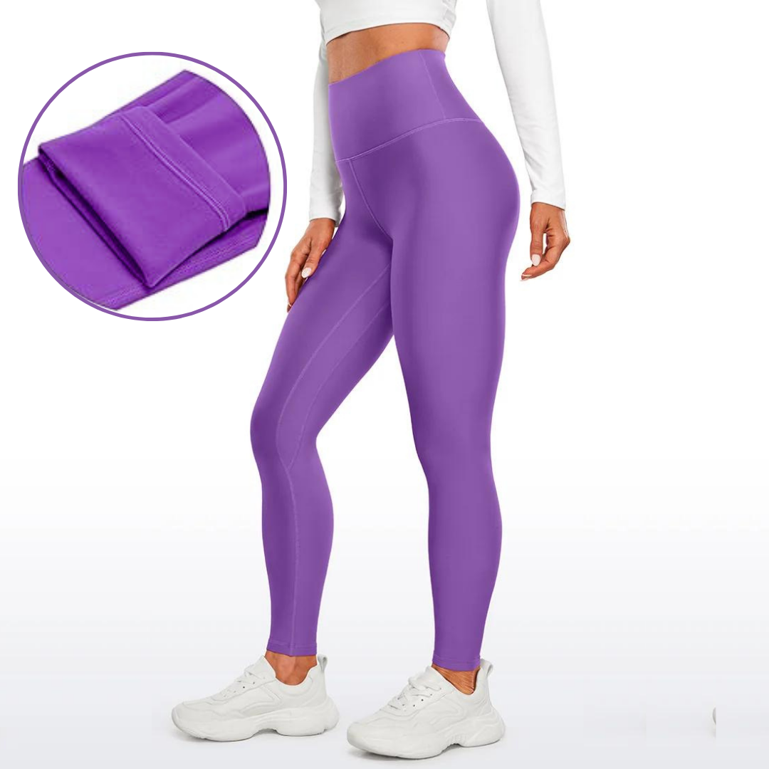 Calça feminina Crz Yoga outono inverno lã térmica