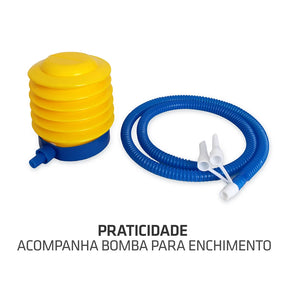 Bola 45 cm -bomba - Anti-transbordamento - Suporta até 300 kg -Yoga Fitness