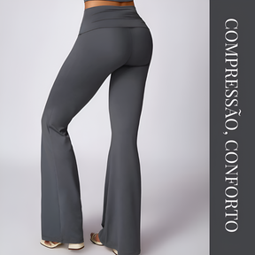 Leggings de Yoga Cintura Alta, Boca de Sino